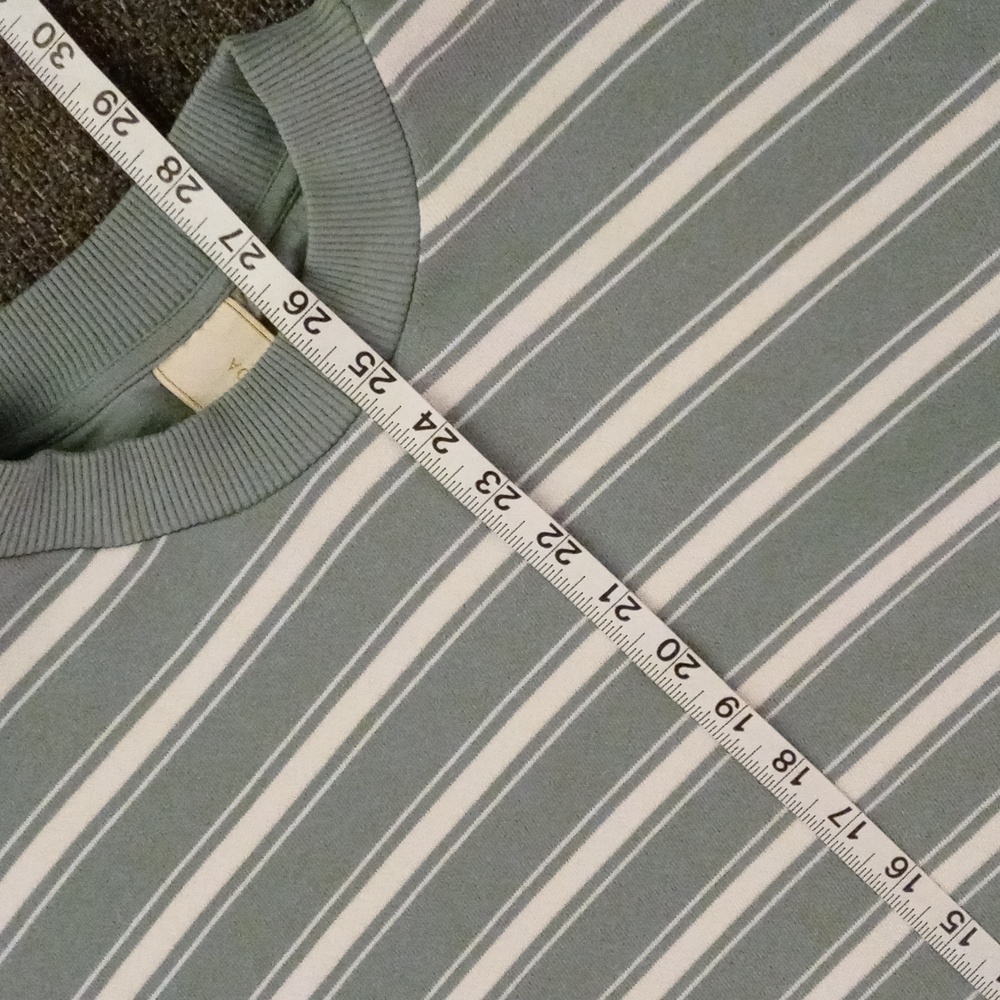 Scotch & Soda Blue and White Striped Sweatshirt - Picture 12 of 13